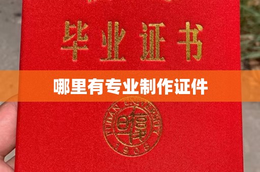 新民哪里有专业制作证件