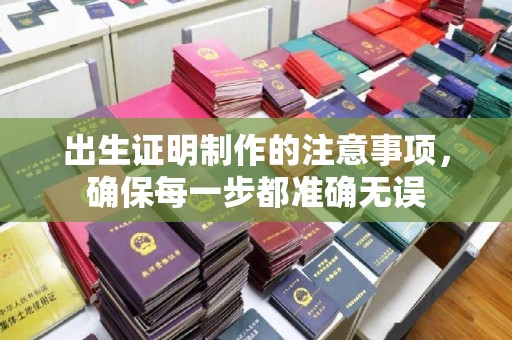 新民出生证明制作的注意事项，确保每一步都准确无误