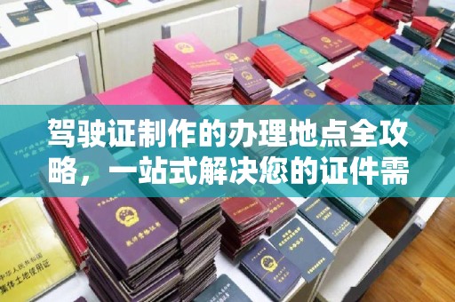 新民驾驶证制作的办理地点全攻略，一站式解决您的证件需求