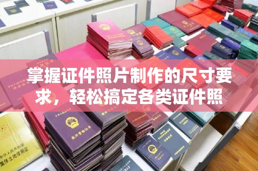 新民掌握证件照片制作的尺寸要求，轻松搞定各类证件照