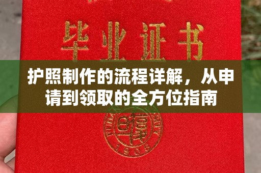 新民护照制作的流程详解，从申请到领取的全方位指南