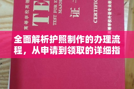 新民全面解析护照制作的办理流程，从申请到领取的详细指南