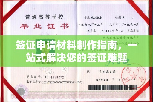 新民签证申请材料制作指南，一站式解决您的签证难题